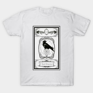 The Raven Tarot Card T-Shirt